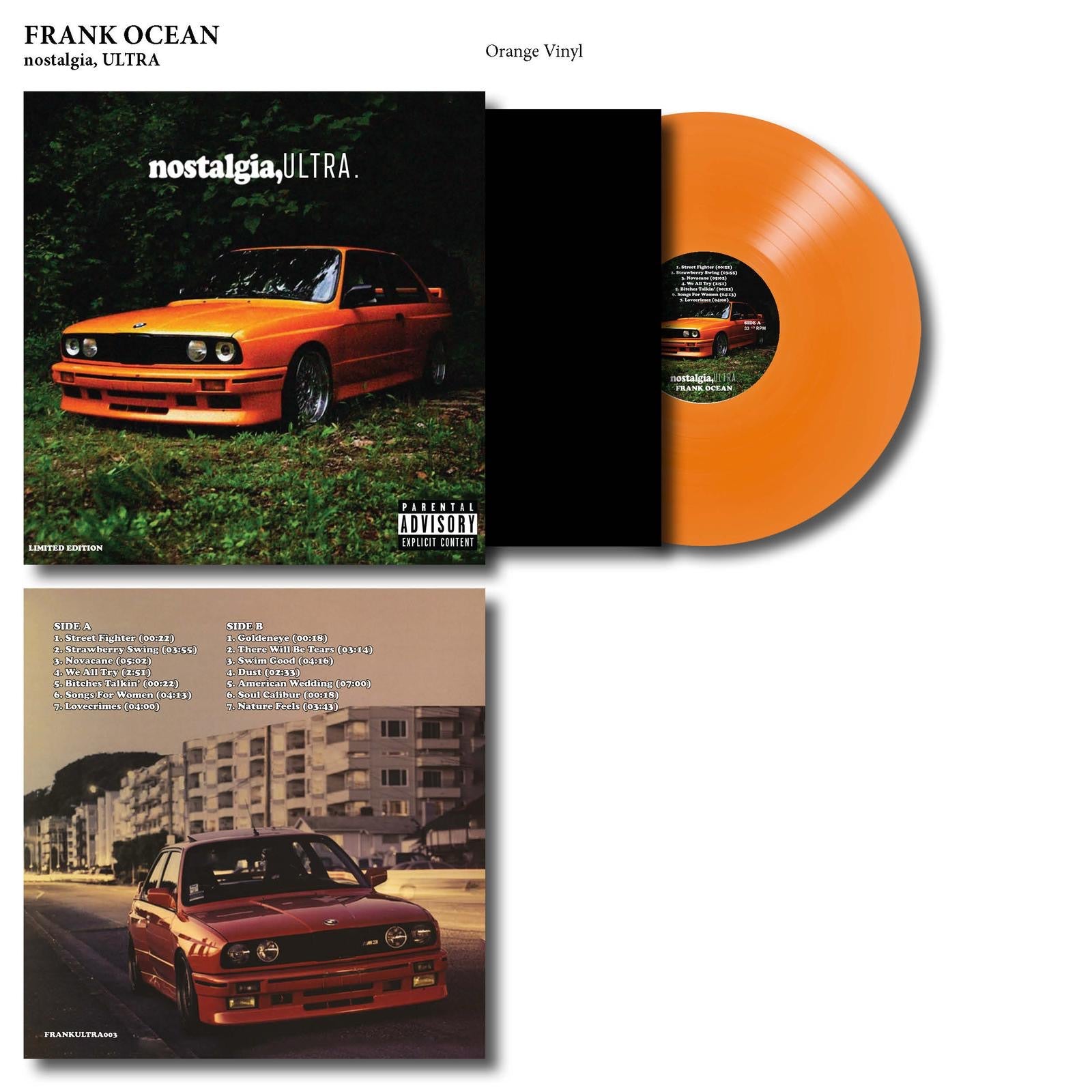 洋楽 FRANK OCEAN nostalgia,ULTRA. FRANK OCEAN / Nostalgia, Ultra. ( Cassette Tape) – TICRO MARKET