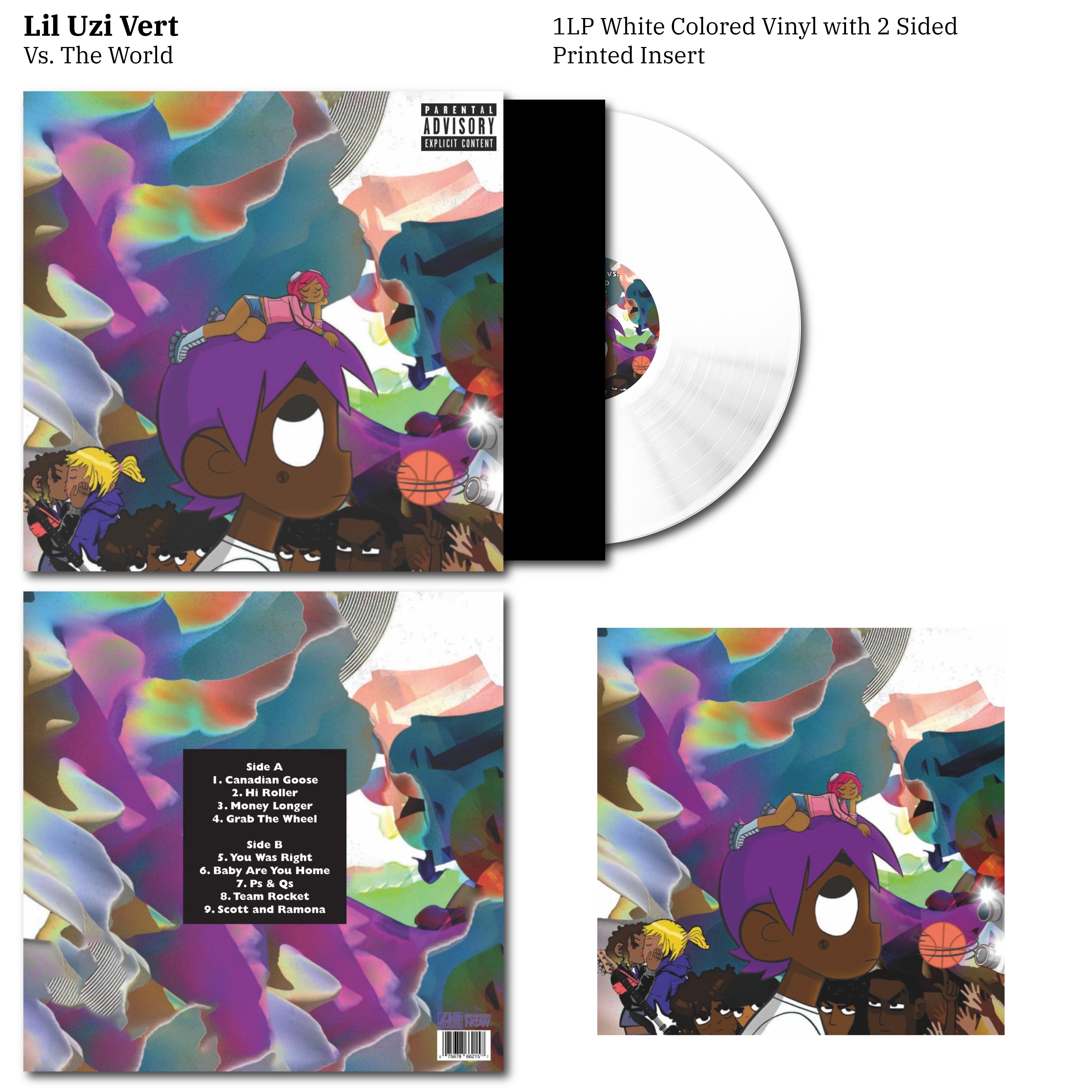 LIL UZI VERT - V'S THE WORLD – Wax Wizard Records