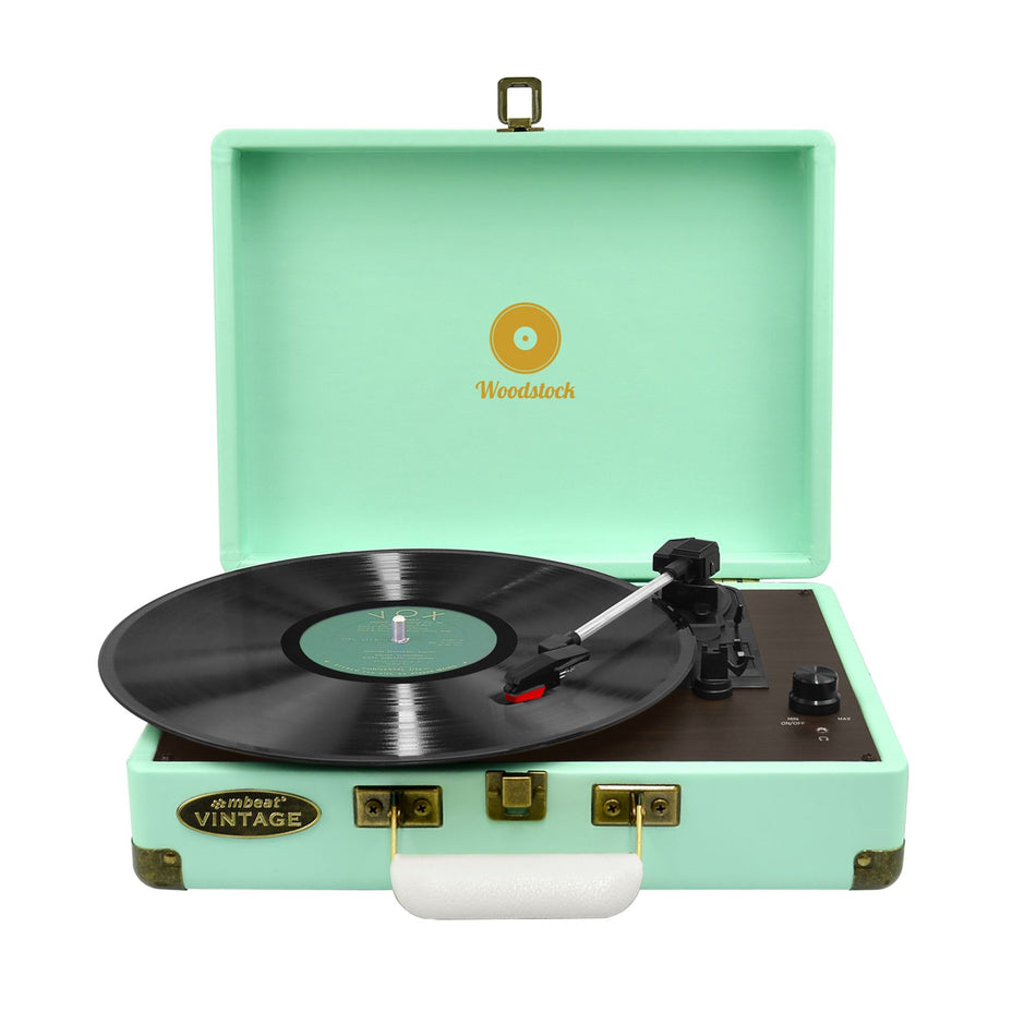Mbeat Woodstock Retro Turntable Player