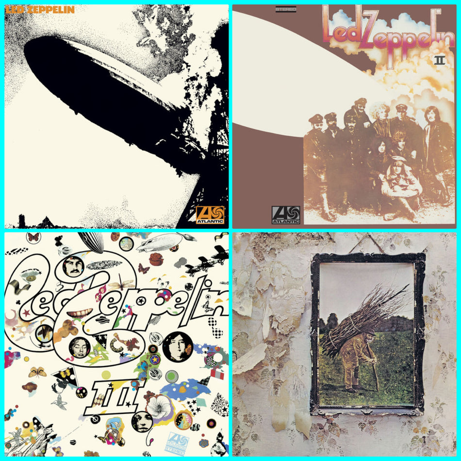 Led Zeppelin Bundle deal x 4 albums + FREE POSTAGE